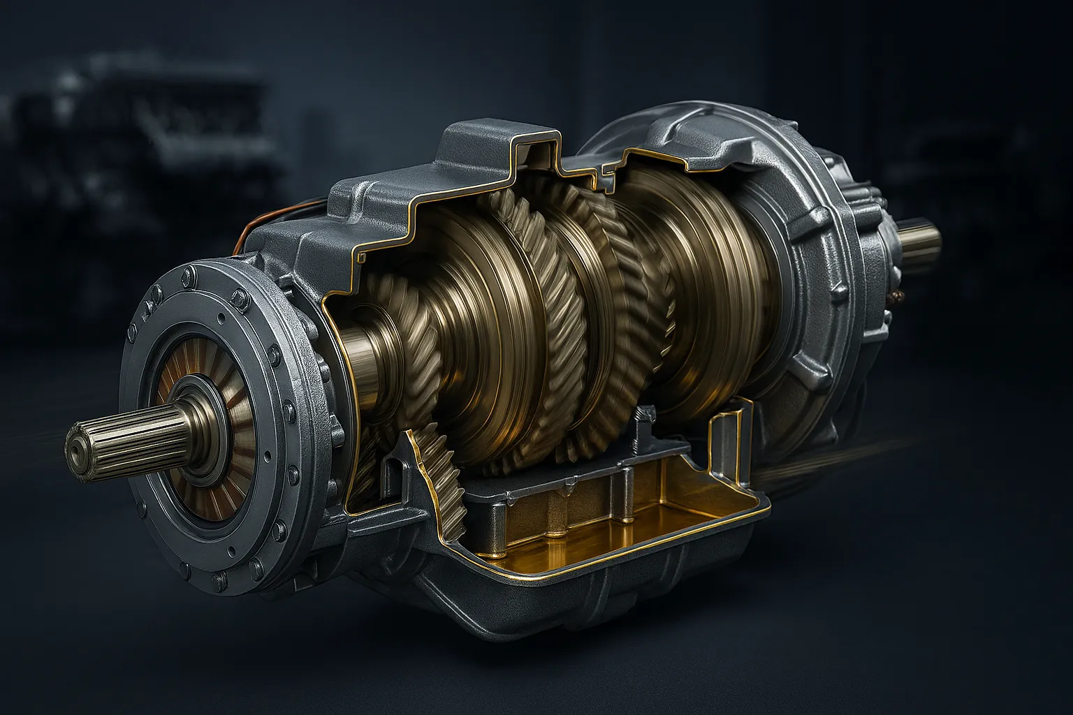 น้ำมัน เกียร์ เฟืองท้าย และ ระบบส่งกำลัง